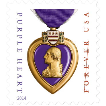 Stamps - Purple Heart